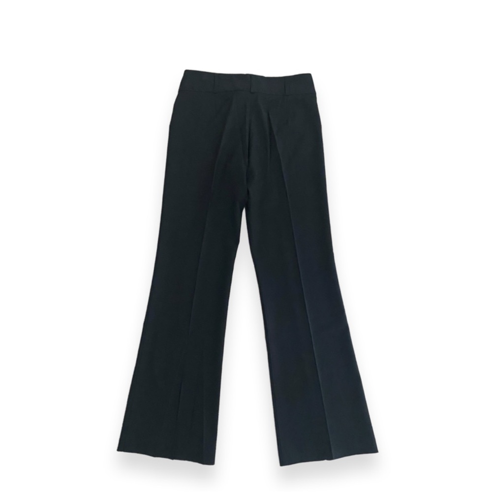 NWOT! BCBG MAXAZRIA Black Pinstripe Wide Leg Trousers! Size 0! - Picture 4 of 7